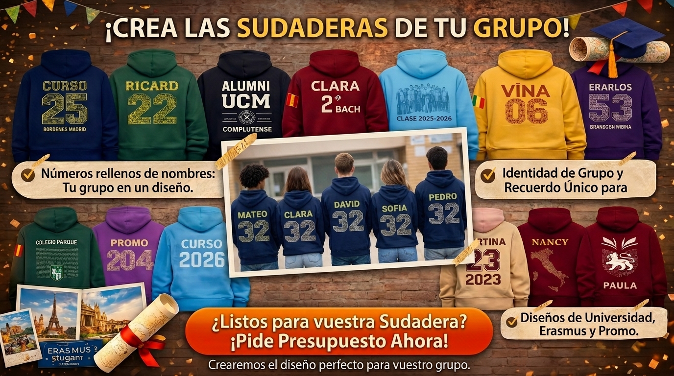 Sudaderas de Grupo