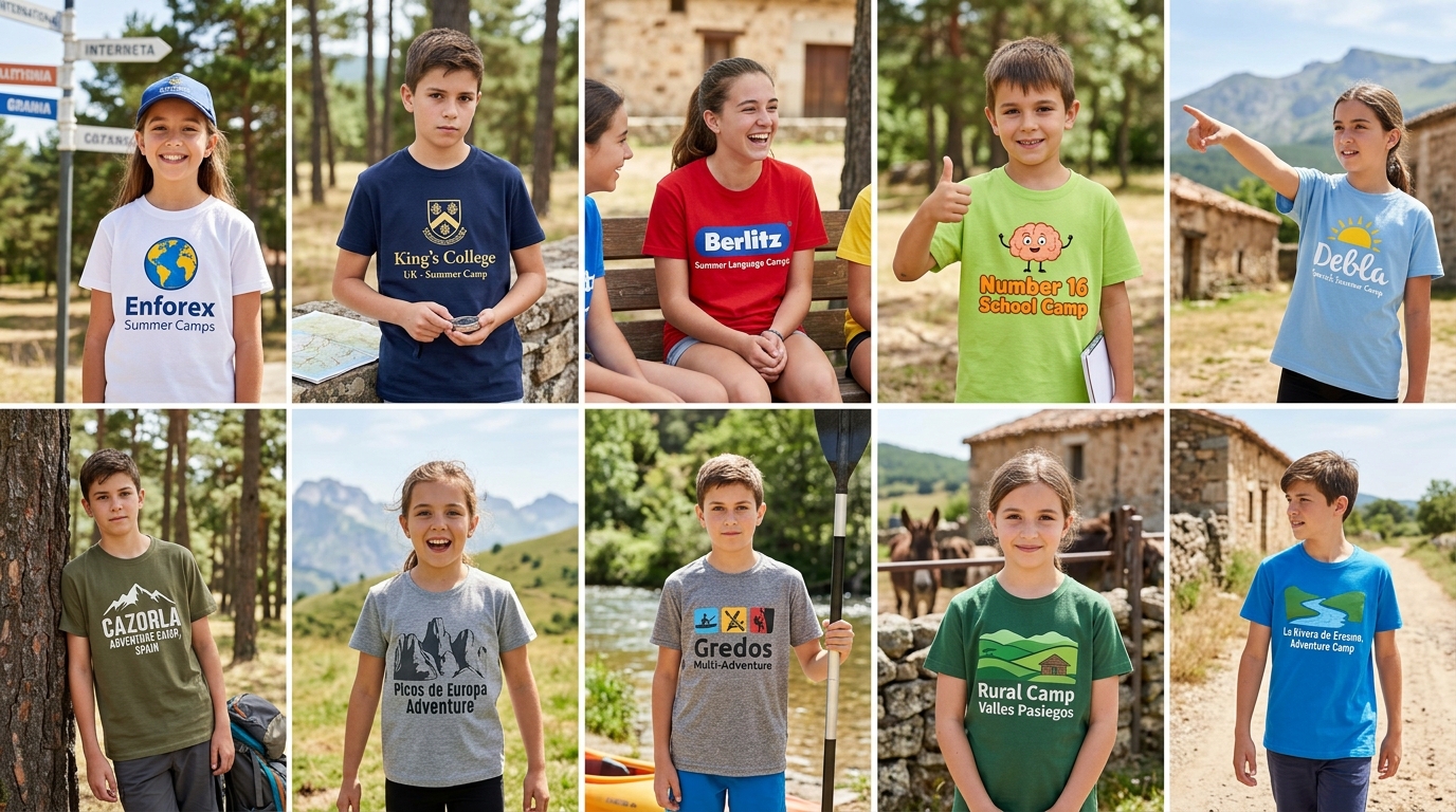 Camisetas personalizadas para colegios