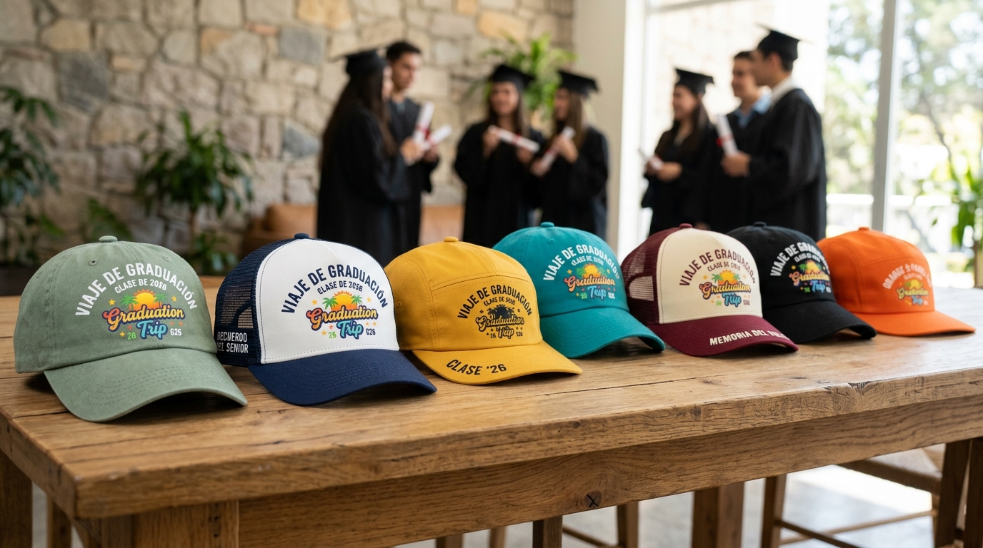 Bordado de gorras en Madrid